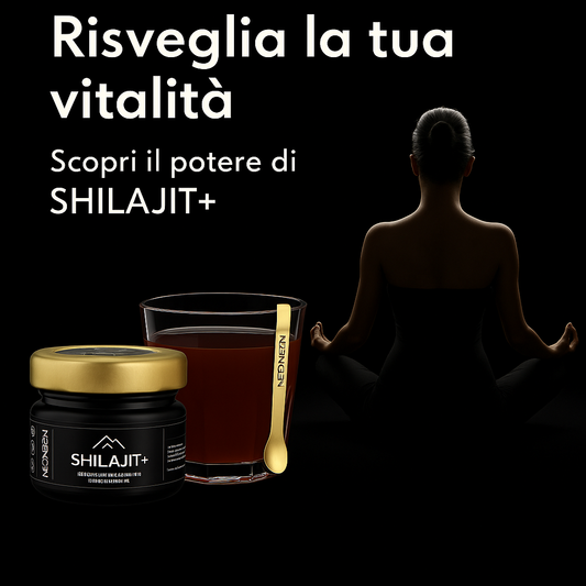 Risveglia la tua vitalità con Shilajit+: più energia, resistenza e concentrazione in soli 10 giorni.