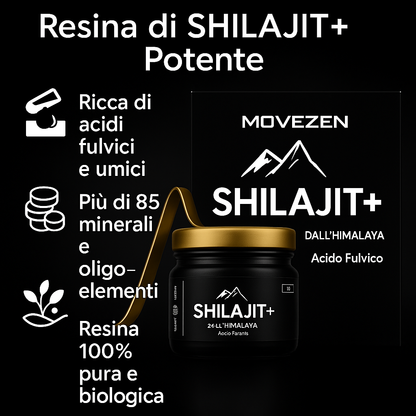 Risveglia la tua vitalità con Shilajit+: più energia, resistenza e concentrazione in soli 10 giorni.