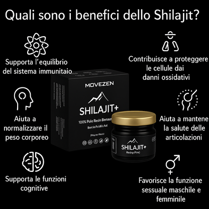 Risveglia la tua vitalità con Shilajit+: più energia, resistenza e concentrazione in soli 10 giorni.