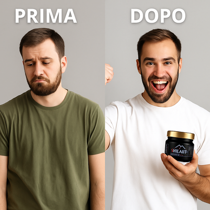 Risveglia la tua vitalità con Shilajit+: più energia, resistenza e concentrazione in soli 10 giorni.